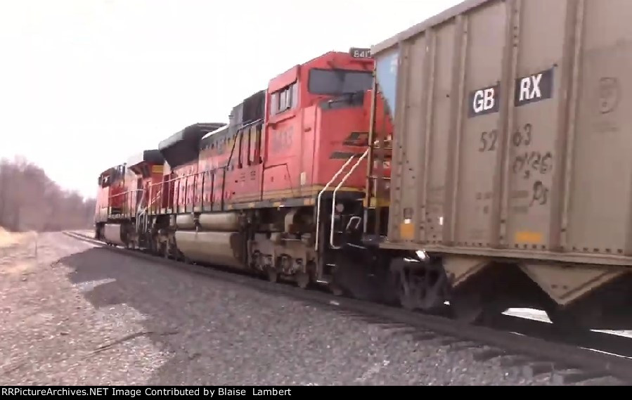 BNSF coal train